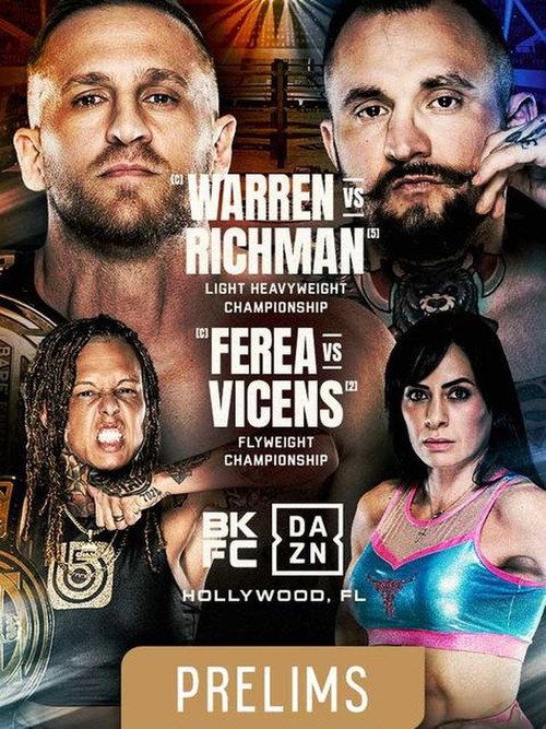BKFC on DAZN 3: Hollywood poster