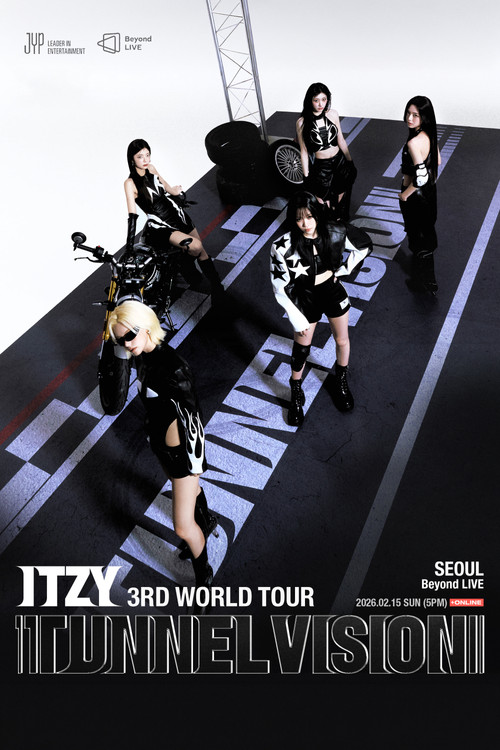 ITZY 3rd World Tour Tunnel Vision in Seoul poster