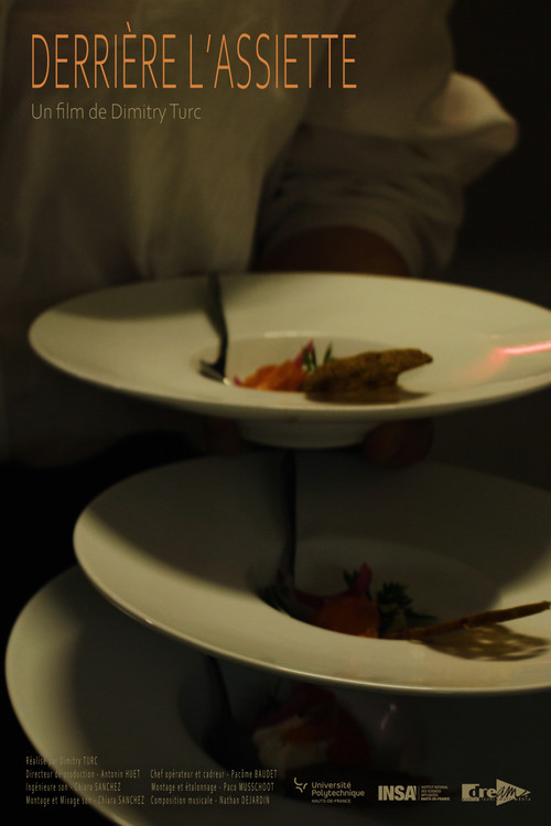 Derrière l'assiette poster