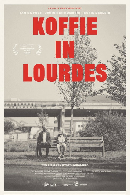 Koffie in Lourdes poster