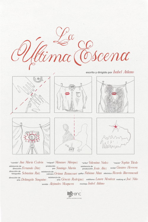 La última escena poster