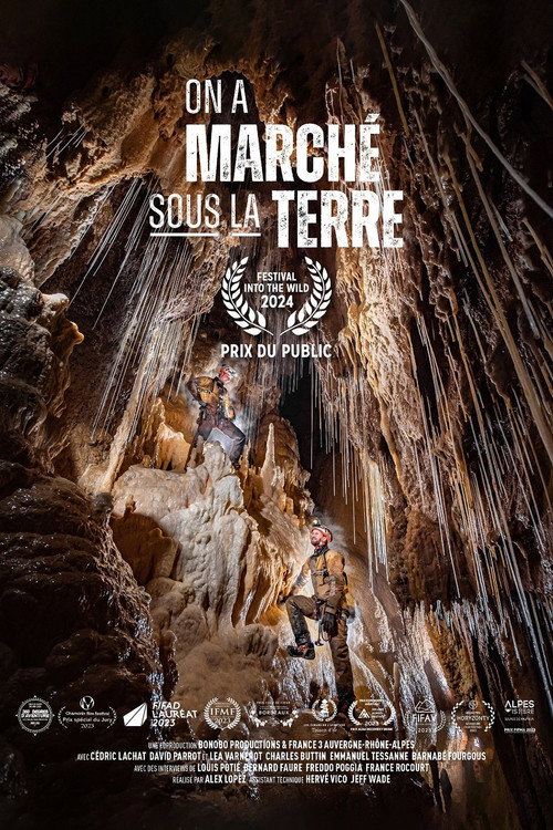 On a marché sous la Terre poster
