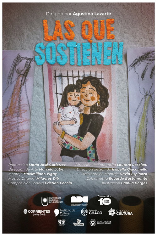 Las que sostienen poster