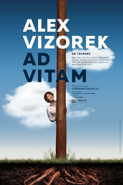 Alex Vizorek : Ad vitam poster