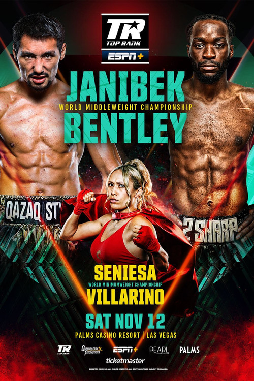 Janibek Alimkhanuly vs. Denzel Bentley poster