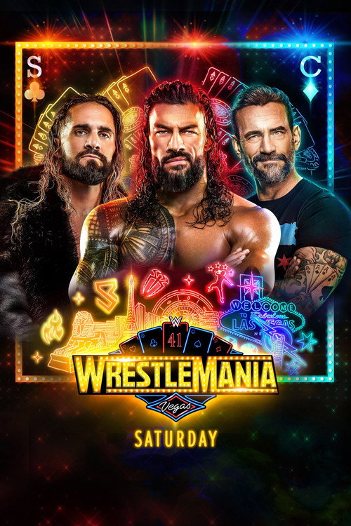 WrestleMania 41: Saturday poster