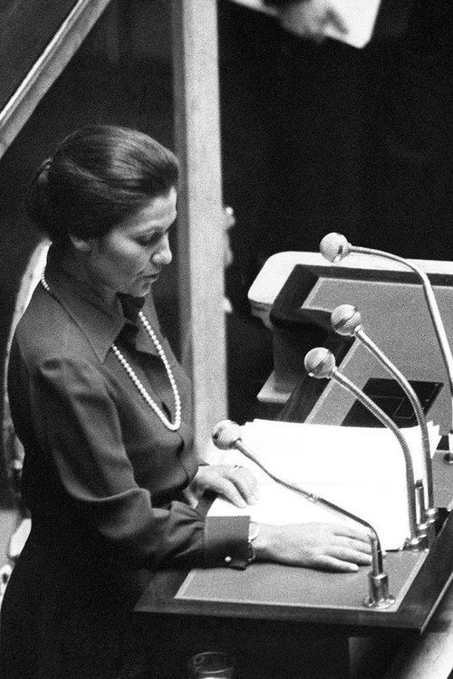 Simone Veil, une loi au nom des femmes poster