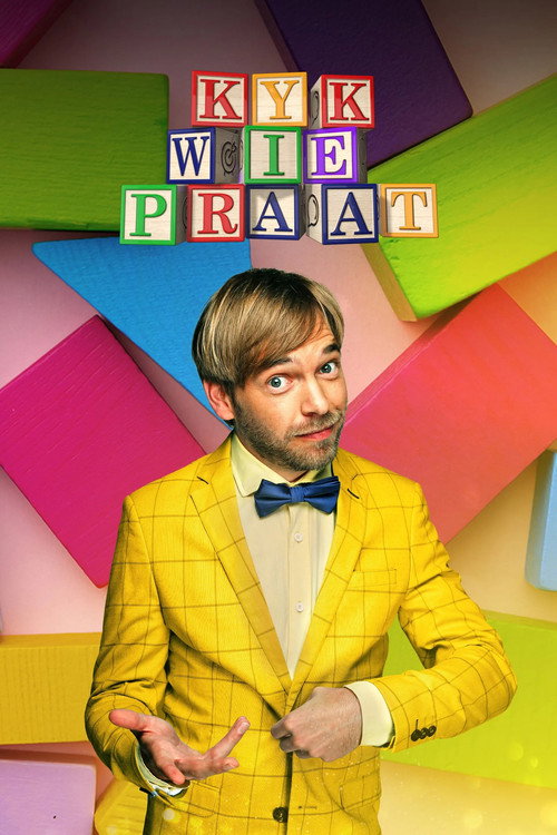 Kyk Wie Praat poster
