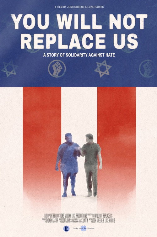 YOU WILL NOT REPLACE US poster