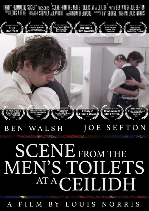 Scene from the Men's Toilets at a Ceilidh poster