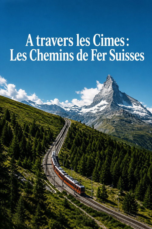 A Travers les Cimes : Les Chemins de Fer Suisses poster