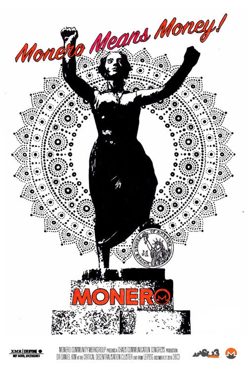 Monero Means Money: Cryptocurrency 101, Live from Leipzig poster