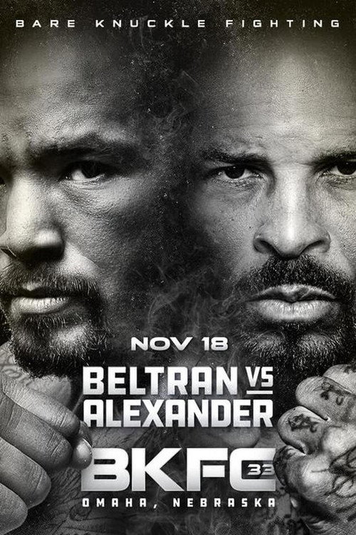 BKFC 33: Beltran vs Alexander poster