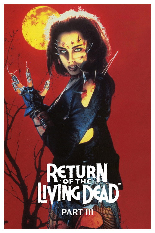 Return of the Living Dead III poster