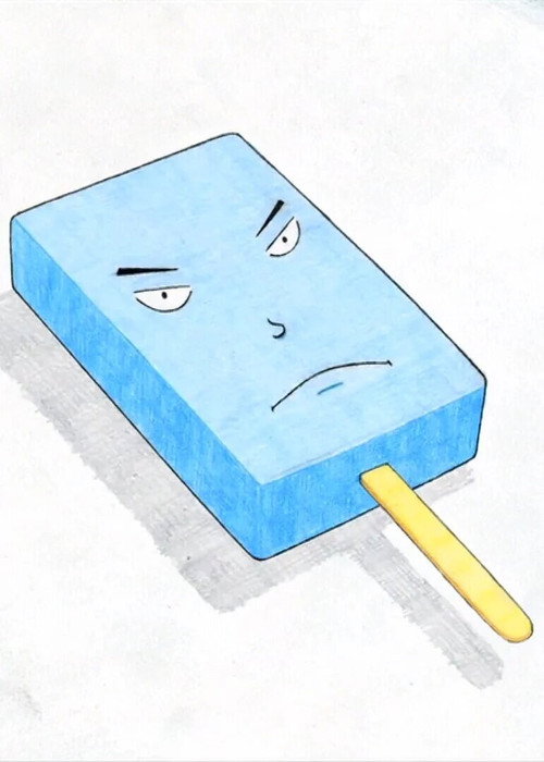 Mourning Ice Pop poster