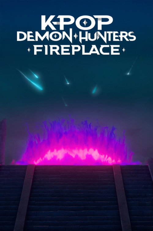 KPop Demon Hunters: Fireplace poster
