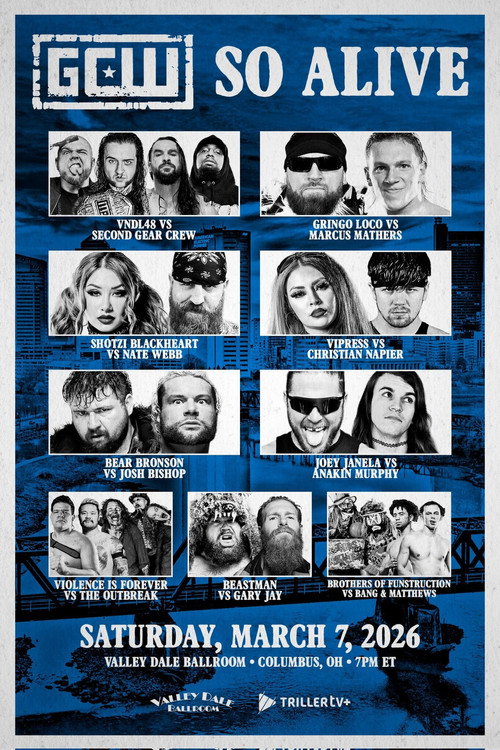 GCW So Alive 2026 poster