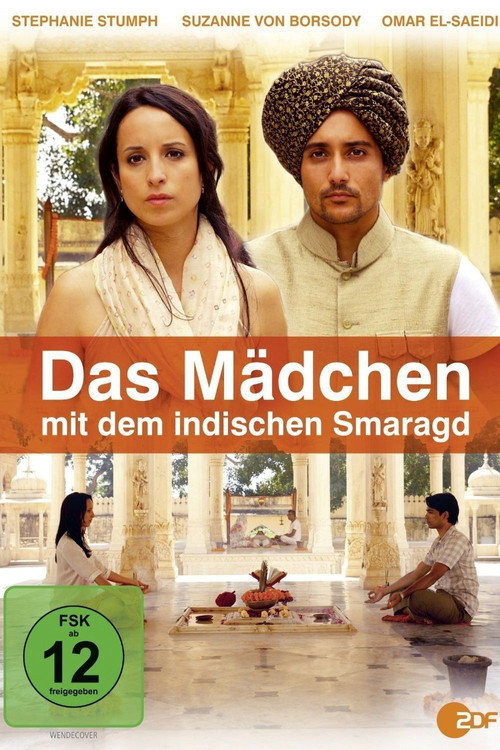 Das Mädchen mit dem indischen Smaragd poster