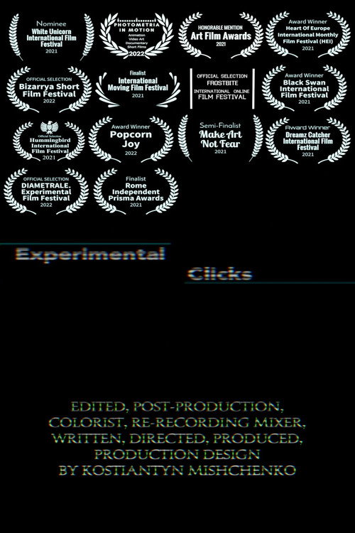 Experimental Clicks poster