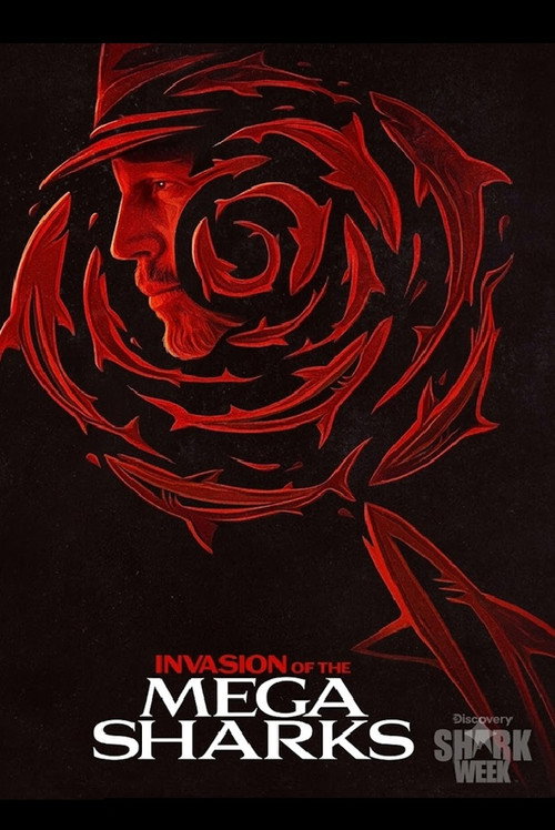 Invasion of the Mega Sharks poster
