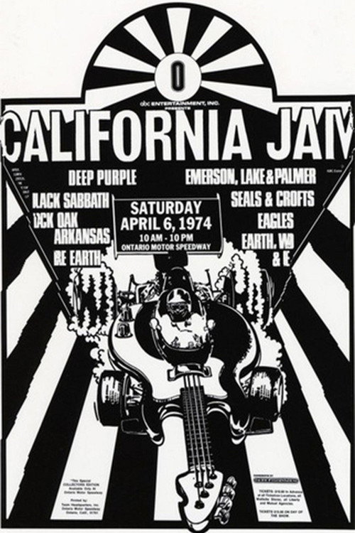 California Jam 1974 Concert Movie poster
