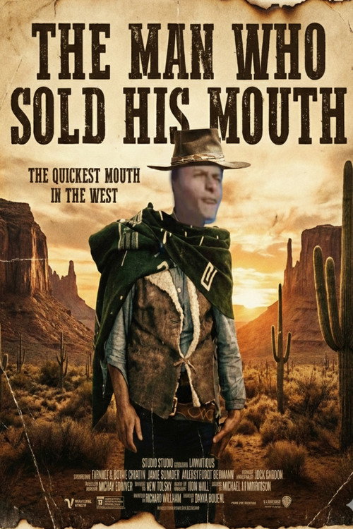 The Man Who Sold his Mouth poster