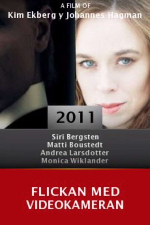 Flickan med videokameran poster