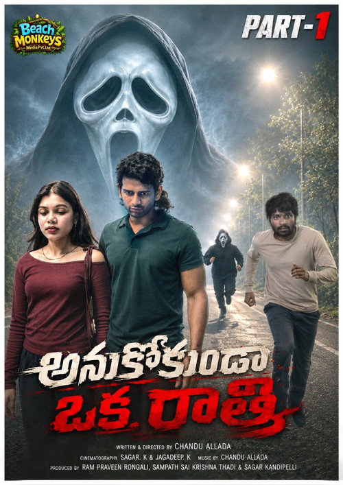 ANUKOKUNDA OKA RATHRI poster