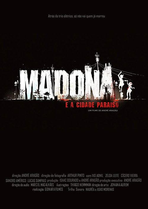 Madona and Paradise City poster