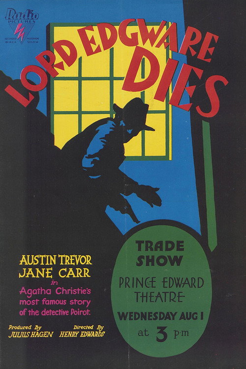 Lord Edgware Dies poster