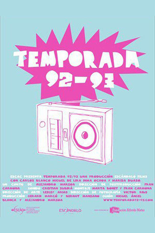 Season 92-93 poster