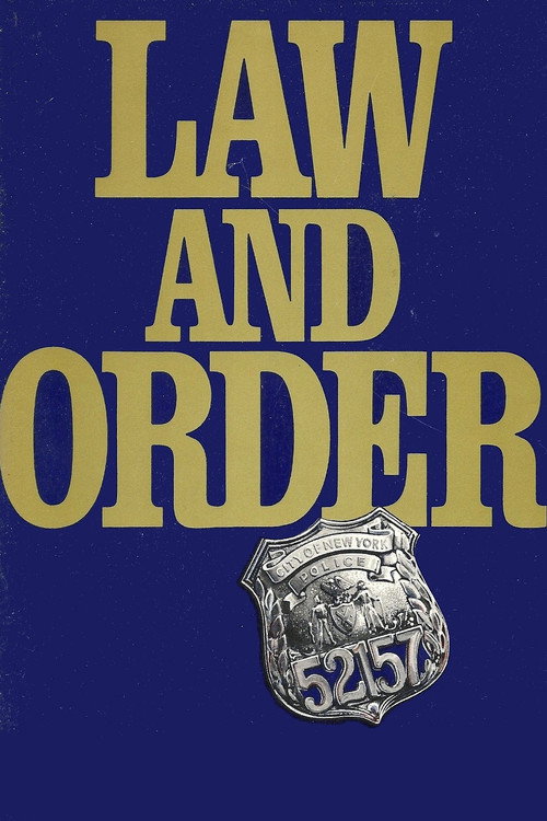 Law and Order poster