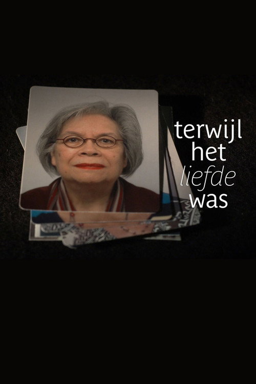 Terwijl het liefde was poster