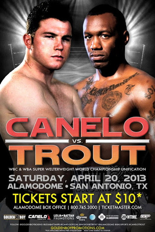Canelo Alvarez vs. Austin Trout poster