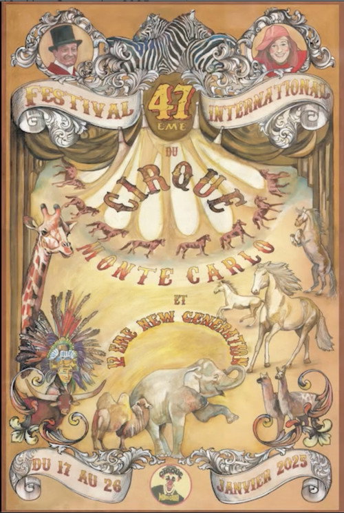 47e Festival international du cirque de Monte-Carlo poster