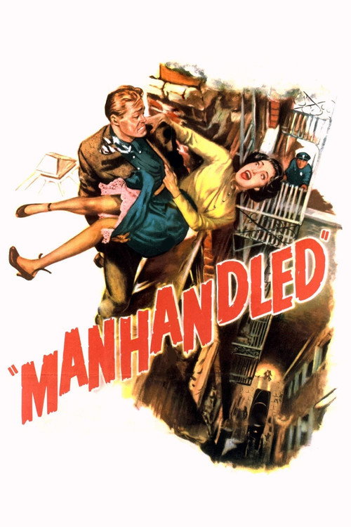 Manhandled poster