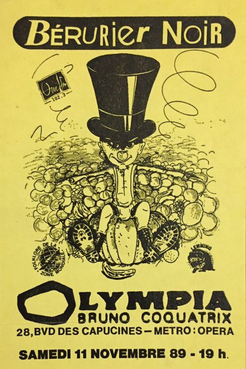 Viva Bertaga - Live à Olympia 1989 poster