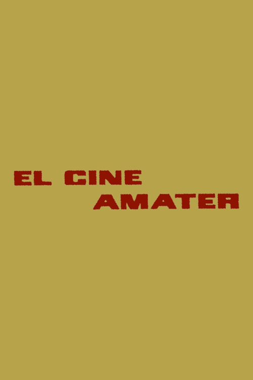 El cine amater poster