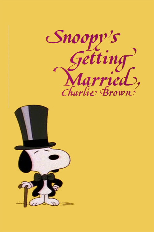 Snoopy's Getting Married, Charlie Brown poster