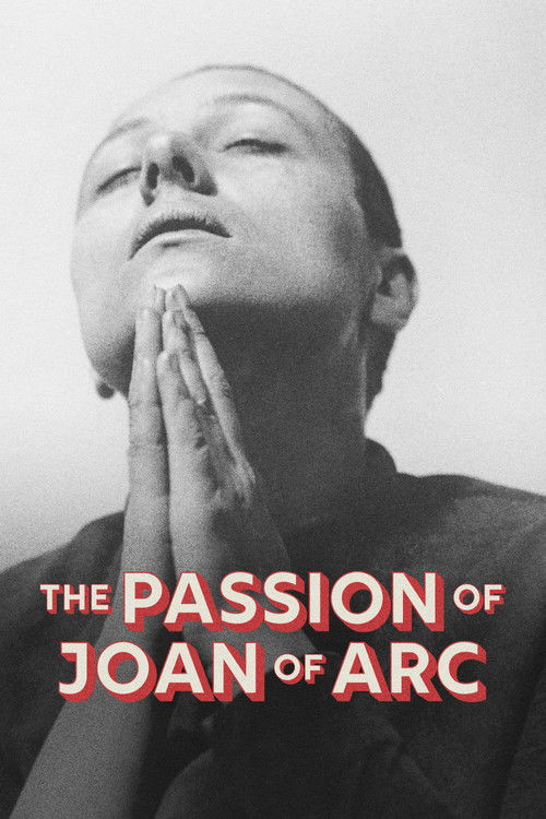 The Passion of Joan of Arc poster