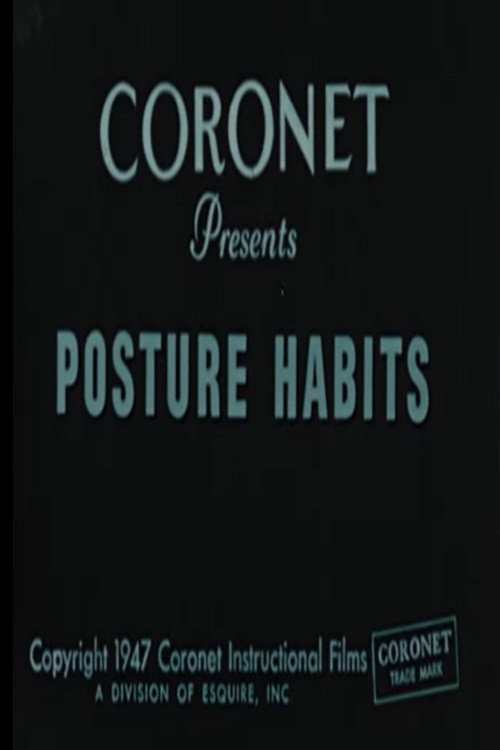 Posture Habits poster