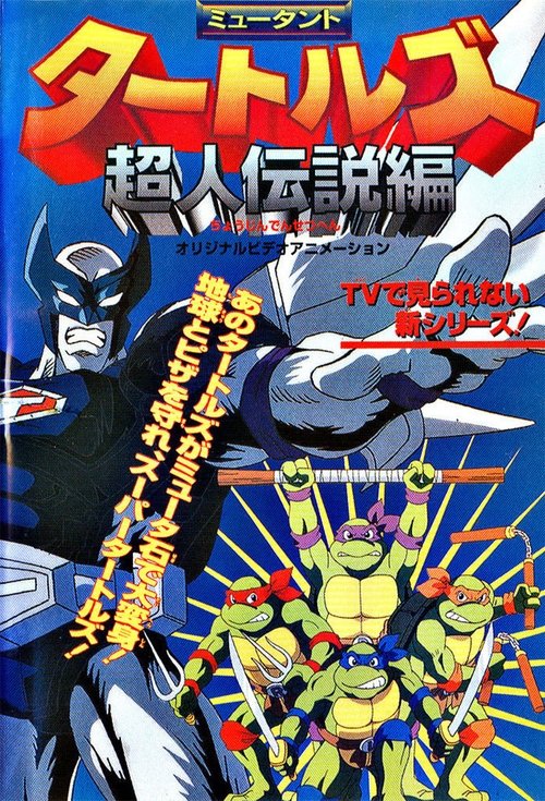 Mutant Turtles: Superman Legend poster