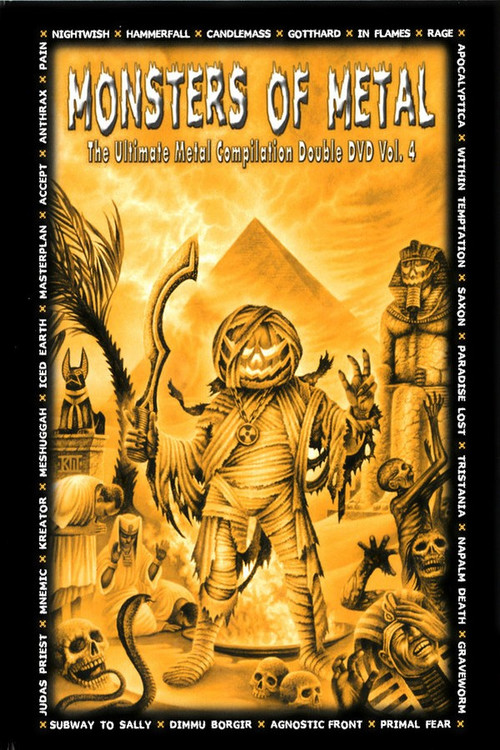 Monsters of Metal Vol. 4 poster