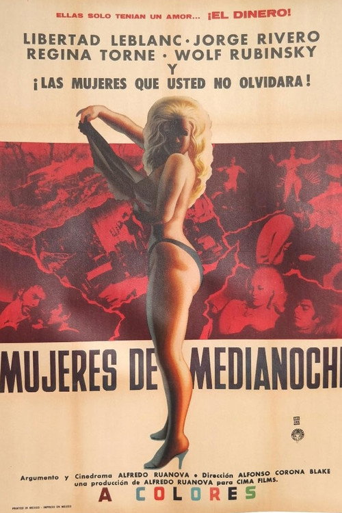 Mujeres de medianoche poster