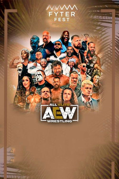 AEW Fyter Fest poster