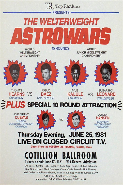 Sugar Ray Leonard vs. Ayub Kalule poster