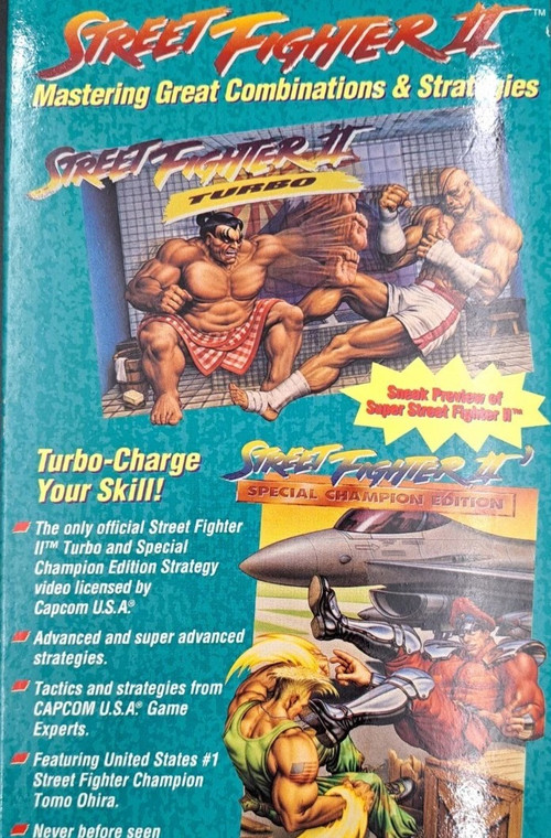 Street Fighter II: Mastering Great Combinations and Strategies poster