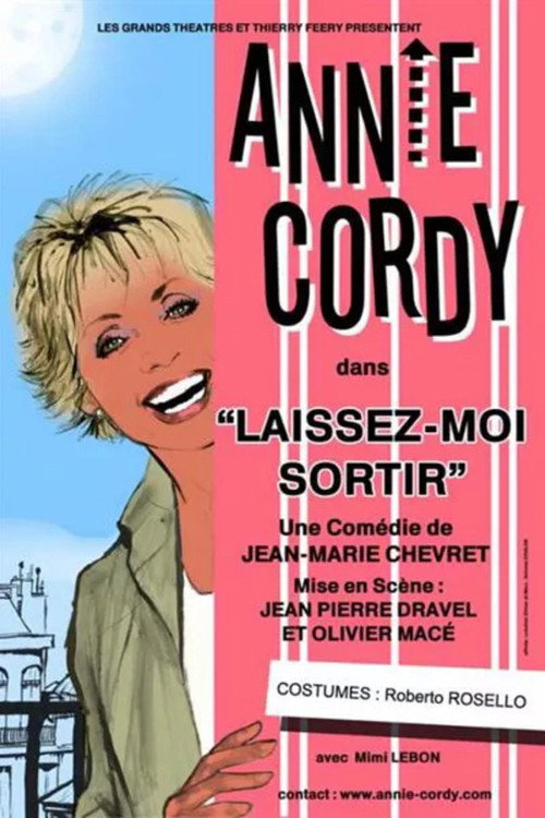 Annie Cordy dans Laissez-moi sortir poster