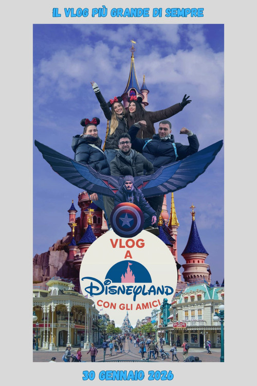 Vlog at Disneyland with Friends poster