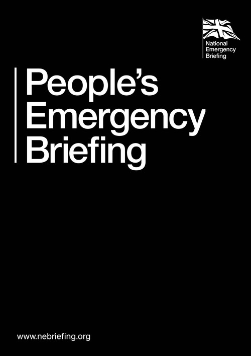 People's Emergency Briefing poster